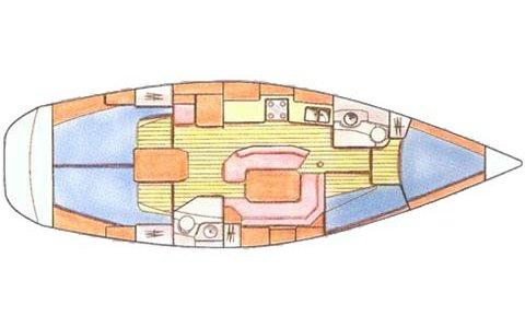 Charteryacht Sun Odyssey 42.2 11